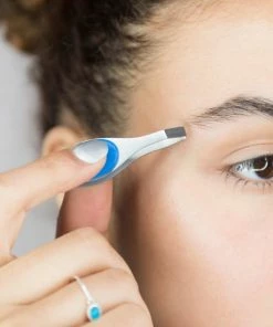 Beautytools.be BeautyTools Epileerpincet COMFORT - Pincet Met Rechte Bek Voor Wenkbrauwen - Active Red - Rubber - Tweezers (9.5 Cm) - Inox (BT-1000) -Philips winkel 550x550 1195