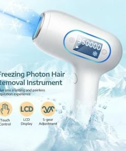 Ayadin KD506A IPL Lichtontharing - Moederdag Cadeau - IPL Ontharingsapparaat- 999.999 Flitsen-Wit-IPL Ontharing -Philips winkel 550x550 1204