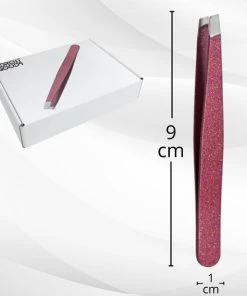 AdroitGoods Pincet Epileer - Slanted - RVS - Professioneel - Rood -Philips winkel 550x550 1245