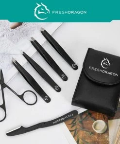 FreshDragon Pincet Epileer Set - Met Wenkbrauw Schaartje En Mesje - Tweezer -Philips winkel 550x550 127