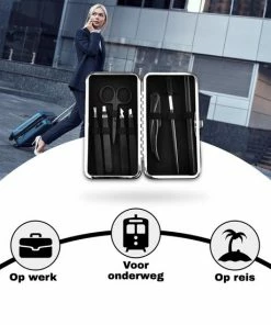 Ar-To-Go Epileer Set ? Pincet Set ? Epileren ? Wenkbrauw Trimmer ? Epileer Pincet ? Cadeauset Vrouw - 7 Delig ? Zwart -Philips winkel 550x550 1271