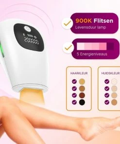 Simver Quality Series IPL Ontharingsapparaat - Laser Ontharing - Laser En Lichtontharing - Inclusief GRATIS Beschermbril -Philips winkel 550x550 162