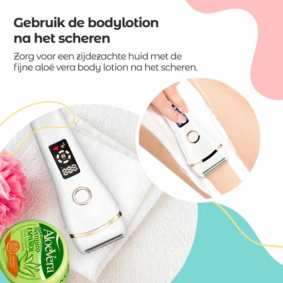 Geus Goods 3-in-1 Draadloze Ladyshave – Waterdicht – Ontharingsapparaat – Scheerapparaat Vrouw – Ontharen – Inclusief Bodylotion En Reistas – Cadeau Vrouw – Black Friday 2022 3 Geus Goods 3-in-1 Draadloze Ladyshave – Waterdicht – Ontharingsapparaat – Scheerapparaat Vrouw – Ontharen – Inclusief Bodylotion En Reistas – Cadeau Vrouw – Black Friday 2022 - Afbeelding 3
