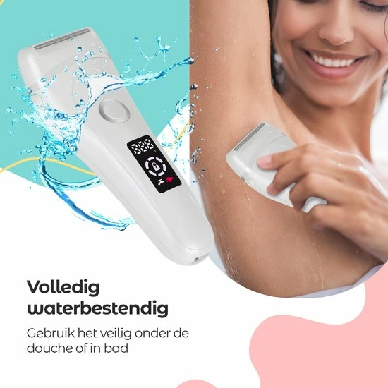 Geus Goods 3-in-1 Draadloze Ladyshave – Waterdicht – Ontharingsapparaat – Scheerapparaat Vrouw – Ontharen – Inclusief Bodylotion En Reistas – Cadeau Vrouw – Black Friday 2022 6 Geus Goods 3-in-1 Draadloze Ladyshave – Waterdicht – Ontharingsapparaat – Scheerapparaat Vrouw – Ontharen – Inclusief Bodylotion En Reistas – Cadeau Vrouw – Black Friday 2022 - Afbeelding 6