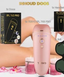 Toivo IPL 763 PRO Lichtontharing - Roze - 900.000 Flitsen - Incl. Beschermingsbril - Ontharingsapparaat - Ipl Lichtontharing -Philips winkel 550x550 205