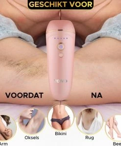 Toivo IPL 763 PRO Lichtontharing - Roze - 900.000 Flitsen - Incl. Beschermingsbril - Ontharingsapparaat - Ipl Lichtontharing -Philips winkel 550x550 207