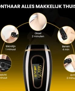 F Femmez Femmezz IPL Ontharingsapparaat - Laser En Lichtontharing - Ontharing - Inclusief GRATIS Beschermbril, Scheermes En Aloe Vera Gel 10 F Femmez Femmezz IPL Ontharingsapparaat - Laser En Lichtontharing - Ontharing - Inclusief GRATIS Beschermbril, Scheermes En Aloe Vera Gel -Philips winkel 550x550 245