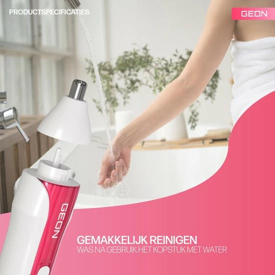 GEON - Multifunctionele 5 In 1 Ladyshave - Oplaadbaar - Bodygroomer - Bikinitrimmer - Wenkbrauwtrimmer - Neustrimmer - Oksel Trimmer 4 GEON - Multifunctionele 5 In 1 Ladyshave - Oplaadbaar - Bodygroomer - Bikinitrimmer - Wenkbrauwtrimmer - Neustrimmer - Oksel Trimmer - Afbeelding 4