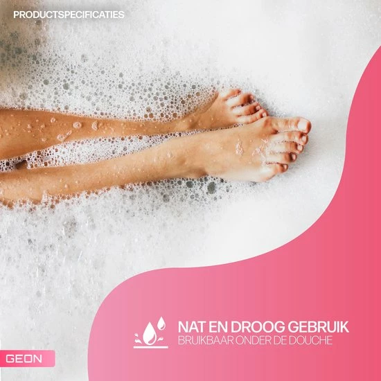 GEON - Multifunctionele 5 In 1 Ladyshave - Oplaadbaar - Bodygroomer - Bikinitrimmer - Wenkbrauwtrimmer - Neustrimmer - Oksel Trimmer 5 GEON - Multifunctionele 5 In 1 Ladyshave - Oplaadbaar - Bodygroomer - Bikinitrimmer - Wenkbrauwtrimmer - Neustrimmer - Oksel Trimmer - Afbeelding 5