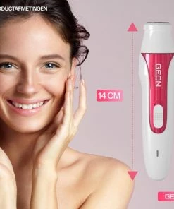 GEON - Multifunctionele 5 In 1 Ladyshave - Oplaadbaar - Bodygroomer - Bikinitrimmer - Wenkbrauwtrimmer - Neustrimmer - Oksel Trimmer 14 GEON - Multifunctionele 5 In 1 Ladyshave - Oplaadbaar - Bodygroomer - Bikinitrimmer - Wenkbrauwtrimmer - Neustrimmer - Oksel Trimmer -Philips winkel 550x550 267