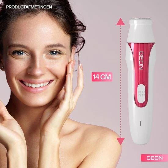 GEON - Multifunctionele 5 In 1 Ladyshave - Oplaadbaar - Bodygroomer - Bikinitrimmer - Wenkbrauwtrimmer - Neustrimmer - Oksel Trimmer 7 GEON - Multifunctionele 5 In 1 Ladyshave - Oplaadbaar - Bodygroomer - Bikinitrimmer - Wenkbrauwtrimmer - Neustrimmer - Oksel Trimmer - Afbeelding 7