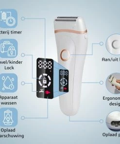 Megoqer 3-in-1 Ladyshave Voor Vrouwen - Nat En Droog Scheren -Philips winkel 550x550 27