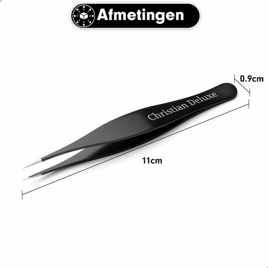 Christian Deluxe - Epileer Pincet - Punt Pincet - Point Tweezer - Dark Sky 2 Christian Deluxe - Epileer Pincet - Punt Pincet - Point Tweezer - Dark Sky - Afbeelding 2