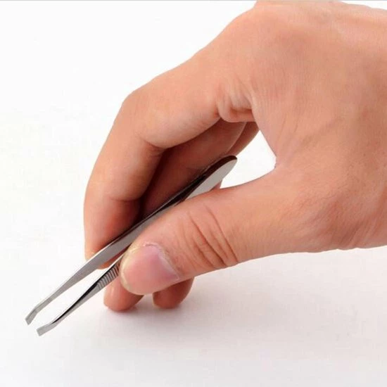 Merkloos RVS Pincet 2 Merkloos RVS Pincet - Afbeelding 2