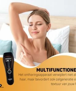 Vulpes Goods Vulpes Beauty? IPL Laser Ontharingsapparaat - Lichtontharing - Laser Ontharing - Pijnloos & Permanent Ontharen - Incl. GRATIS Veiligheidsbril, Scheermes En Opbergtas - PRO Versie -Philips winkel 550x550 314