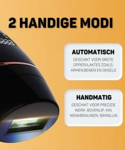 Vulpes Goods Vulpes Beauty? IPL Laser Ontharingsapparaat - Lichtontharing - Laser Ontharing - Pijnloos & Permanent Ontharen - Incl. GRATIS Veiligheidsbril, Scheermes En Opbergtas - PRO Versie -Philips winkel 550x550 315