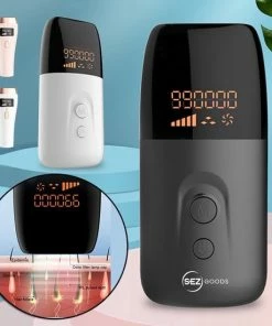 SEZGoods Luxe IPL Ontharingsapparaat - Epileerapparaat Dames Gezicht - Gezichtsepilator Vrouw - Ontharing Laser - Wenkbrauw Trimmer