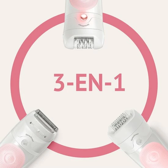 Braun Silk-?pil 5 5-620 - Epilator - Wit/Roze 5 Braun Silk-?pil 5 5-620 - Epilator - Wit/Roze - Afbeelding 5