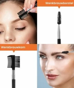 MALEZO Premium Products Wenkbrauw Epilator Set - Met Wenkbrauw Trimmer, Tweezer Pincet, Scheermesje, Epilator, Borstel, Schaartje En Mesje - Wimpers - Wenkbrauw Epileren - Epileer Set - Beauty Pakket - Cadeau Voor Vrouw -Philips winkel 550x550 344