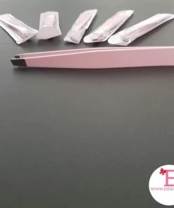 Tweezerman Slant Tweezer Pretty In Pink Pincet - 1 St -Philips winkel 550x550 352