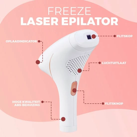 QLAY? IPL Ice Freeze -lPL Licht En Laserontharing - Pijnvrij Laserapparaat- A Merk Kwaliteit - Allernieuwste Technologie - Definitief Ontharen - Black Friday Sale 3 QLAY? IPL Ice Freeze -lPL Licht En Laserontharing - Pijnvrij Laserapparaat- A Merk Kwaliteit - Allernieuwste Technologie - Definitief Ontharen - Black Friday Sale - Afbeelding 3