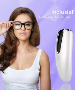 Merkloos QLAY® PRO IPL Ontharingsapparaat - Professionele Ontharing Laser - IPL Laser - Laser Ontharing - Met Beschermbril- Nieuwste Technologie -Philips winkel 550x550 400