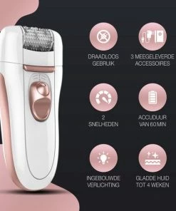 Shoplace 3 In 1 Epileerapparaat Dames - Epilator - Epilady - Ladyshave - Ontharingsapparaat - Scheerapparaat - Sinterklaas - Black Friday 2022 -Philips winkel 550x550 411