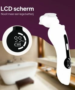 3-in-1 Draadloze Ladyshave - Scheerapparaat Vrouw- Oplaadbaar Standaard - Oksels - Benen - Trimmer Vrouw - Haarverwijderaar - Nat En Droog - Clean Supply -Philips winkel 550x550 421