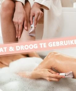 Bluemay 2-in-1 Ladyshave - Pijnloos - Ladyshave Voor Vrouwen - Scheerapparaat - Trimmer - Haarverwijderaar - Ontharing - Ontharingsapparaat -Philips winkel 550x550 435