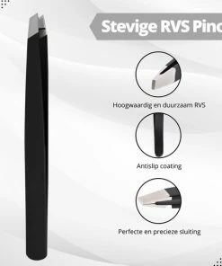 AdroitGoods Pincet Epileer - Slanted - RVS - Professioneel -Philips winkel 550x550 44