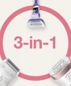 Braun Silk-?pil 9 9-870 - Epilator - Wit/Ros?goud -Philips winkel 550x550 459