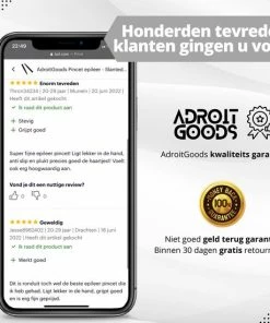 AdroitGoods Pincet Epileer - Slanted - RVS - Professioneel - Goud -Philips winkel 550x550 473