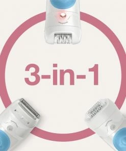 Braun Silk-?pil 5-610 Wit/Turquoise - Epilator -Philips winkel 550x550 508