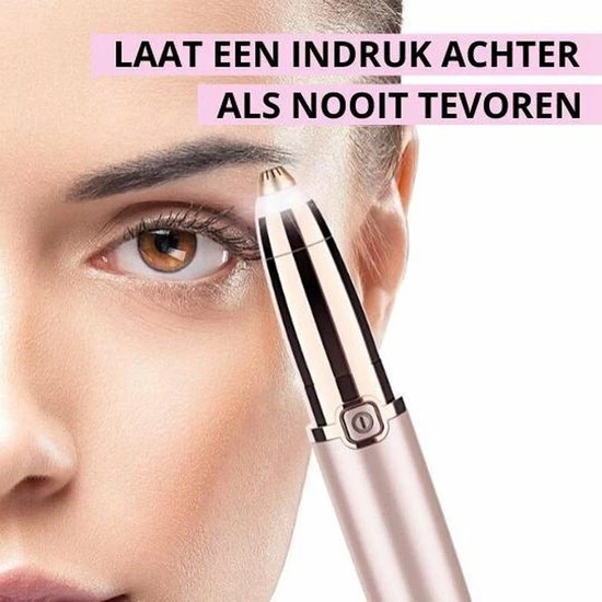Ann Wenkbrauw Trimmer Pro - Effectieve Ontharing Epilator Voor Wenkbrauwen - Gezichtsepilator Dames - Gold 1 Ann Wenkbrauw Trimmer Pro - Effectieve Ontharing Epilator Voor Wenkbrauwen - Gezichtsepilator Dames - Gold