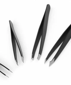 Evvie Pincet Wenkbrauw Trimmer Set - 6-delig - Met 4 Epileer Pincetten, 1 Wenkbrauw Borstel En 1 Wenkbrauw Schaartje - In Leren Hoesje ? Zwart -Philips winkel 550x550 578