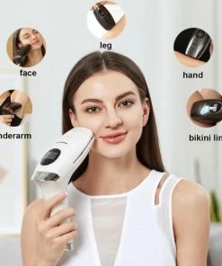 ALUSHEE? - 4-in-1 IPL Lichtontharingsapparaat - Bikinilijn - Lange Levensduur - Veilig & Snel - Laser Ontharing Machine - AP10 - Wit + Gratis Zonnebril En Scheermesje -Philips winkel 550x550 633