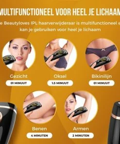 Beautyloves® IPL Ontharingsapparaat - IPL Ontharing - IPL Laserontharing - IPL Lichtontharing - Permanent Ontharen - Inclusief Veiligheidsbril En Scheermesje -Philips winkel 550x550 645