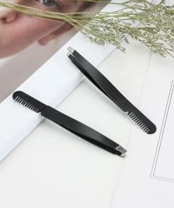 INTER-ESQUE - Epileer Pincet - Tweezer - Wenkbrauw Kam - Epileren - Zwart -Philips winkel 550x550 663