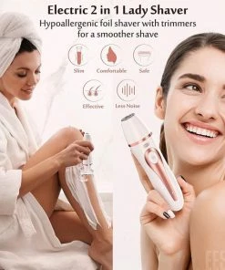 Perfect Als Moederdag Cadeau Cadeautje Elektrisch Scheerapparaat Voor Dames, Draadloze Ladyshaver Voor Gezicht, Armen En Benen, Oksels, Intieme Zone, Droog En Nat Scheren, USB-C Opladen - Wit -Philips winkel 550x550 728