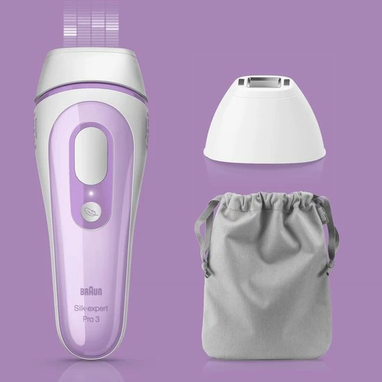 Braun Silk-expert Pro Silk·expert Pro 3 PL3011 - IPL - Zichtbare Ontharing - Wit En Lila Braun Silk-expert Pro Silk·expert Pro 3 PL3011 - IPL - Zichtbare Ontharing - Wit En Lila -Philips winkel 550x550 759