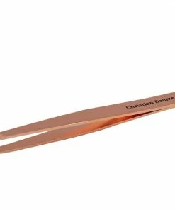 Christian Deluxe - Epileer Pincet - Slant Tweezer - Pink/Gold