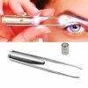 AA Commerce Pincet LED Licht Lamp - Wenkbrauw Trimmer Epilator Met LED Verlichting - Epileren Met Lamp