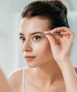 Beautytools.be BeautyTools Epileerpincet PRECISION - Pincet Met Schuine Bek Voor Wenkbrauwen - Love Red - Tweezers (9.5 Cm) - (BT-1987) -Philips winkel 550x550 892