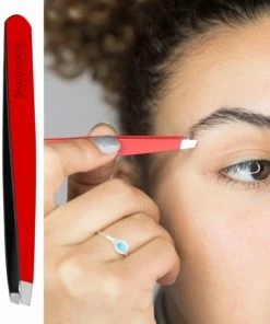 Beautytools.be BeautyTools Epileerpincet PRECISION - Pincet Met Schuine Bek Voor Wenkbrauwen - Love Red - Tweezers (9.5 Cm) - (BT-1987) -Philips winkel 550x550 894