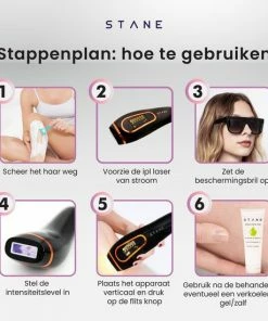 IPL Ontharingsapparaat - IPL Ontharing - 2 Jaar Garantie - Veilig Gecertificeerd - Stane® -Philips winkel 550x550 9
