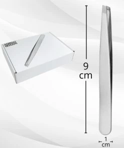 AdroitGoods Pincet Epileer - Slanted - RVS - Professioneel - Silver -Philips winkel 550x550 902