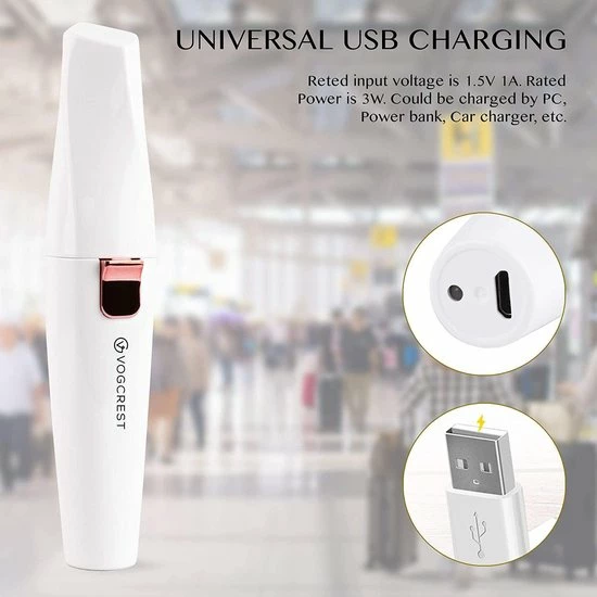 Merkloos Gezichtshaarverwijderaar Vrouwen Epilator 4 Merkloos Gezichtshaarverwijderaar Vrouwen Epilator - Afbeelding 4