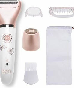 Bluemay 2-in-1 Ladyshave - Pijnloos - Ladyshave Voor Vrouwen - Scheerapparaat - Trimmer - Haarverwijderaar - Ontharing - Ontharingsapparaat
