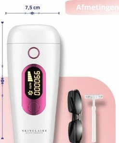 Skinclaire IPL Ontharingsapparaat - Laser Ontharing - Laser En Lichtontharing - GRATIS Beschermbril En Scheermesje 13 Skinclaire IPL Ontharingsapparaat - Laser Ontharing - Laser En Lichtontharing - GRATIS Beschermbril En Scheermesje -Philips winkel 550x556 6