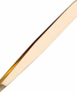 AdroitGoods Pincet Epileer - Slanted - RVS - Professioneel - Goud